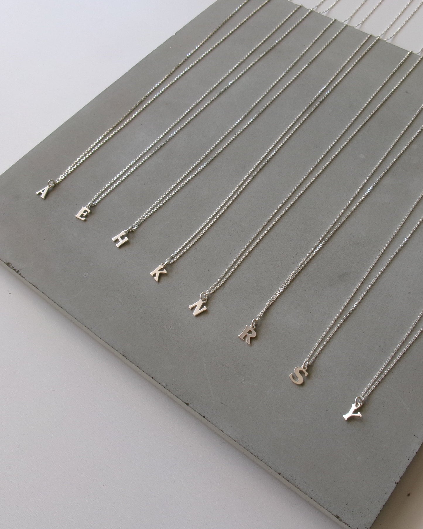 Initial Charm Necklace