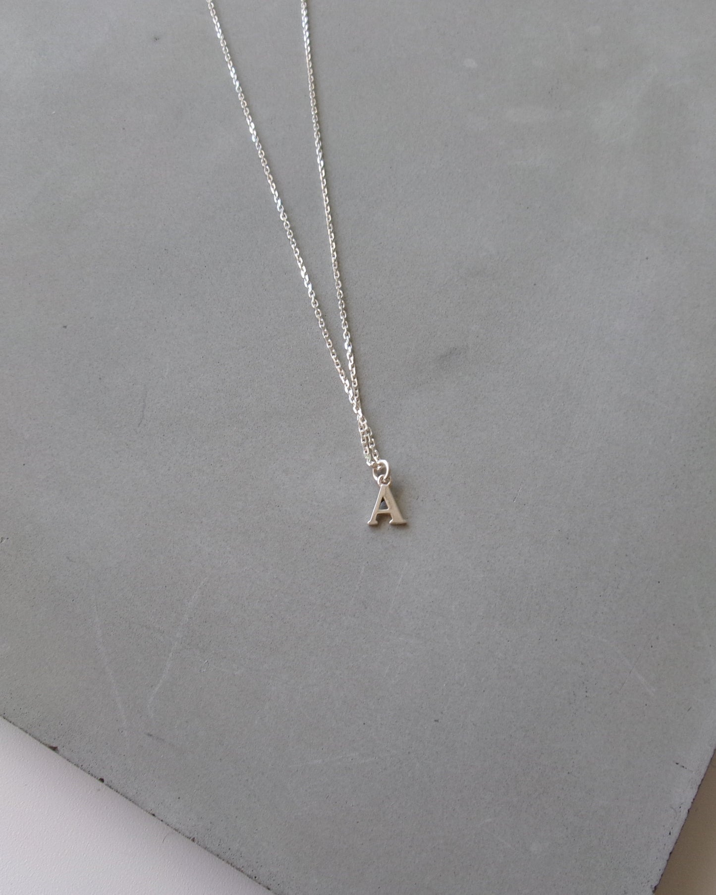 Initial Charm Necklace