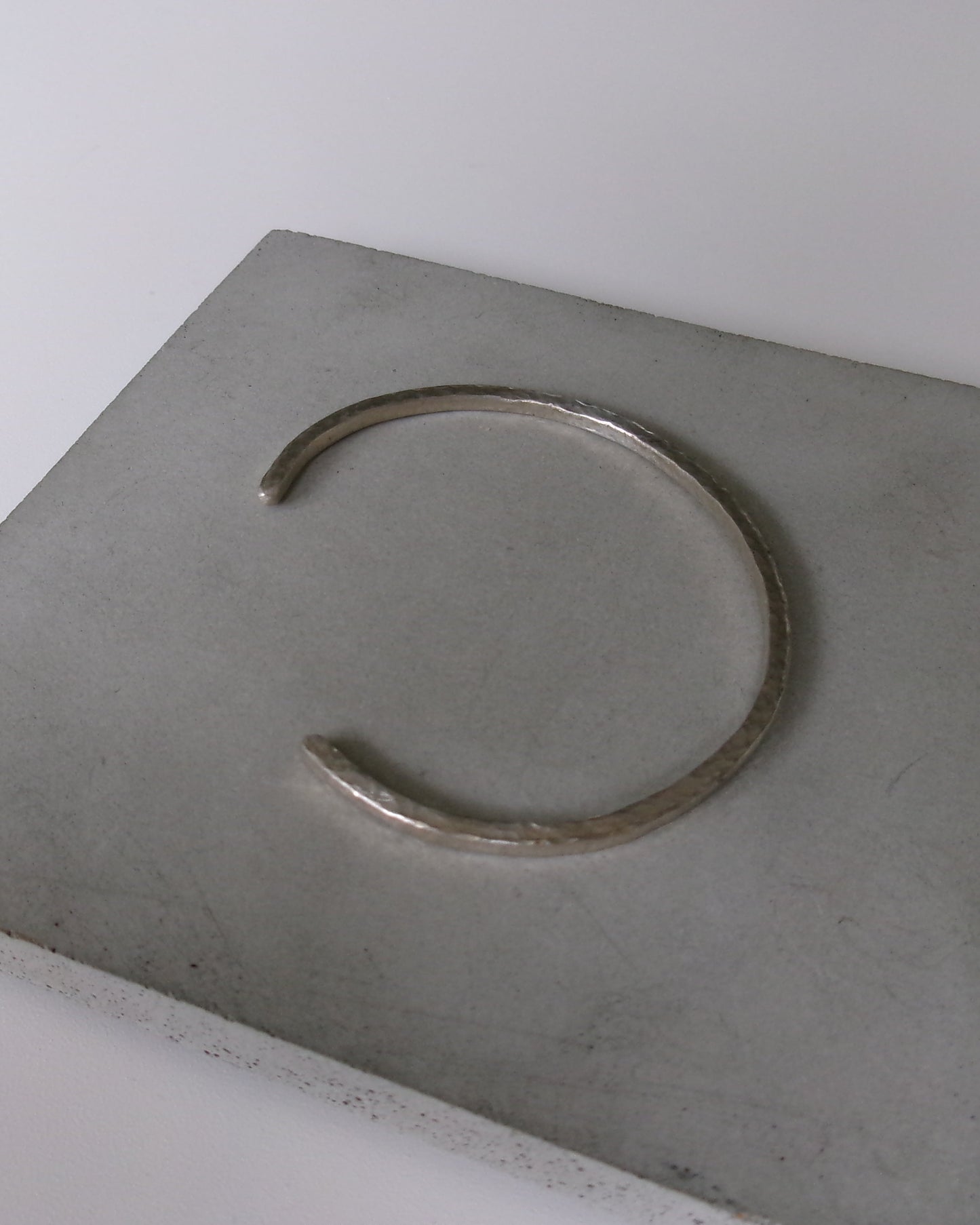 Textured Silver Cuff