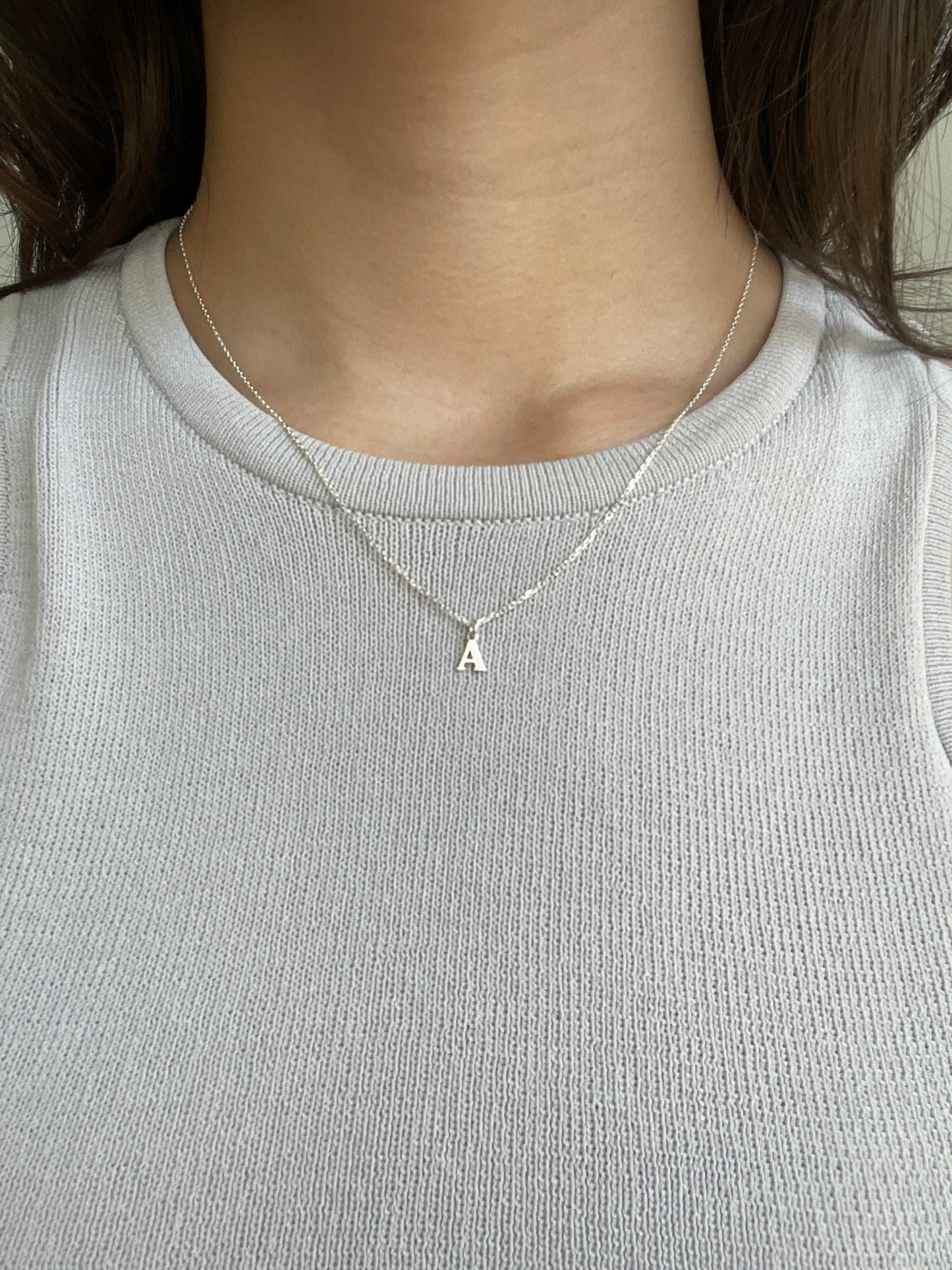 Initial Charm Necklace