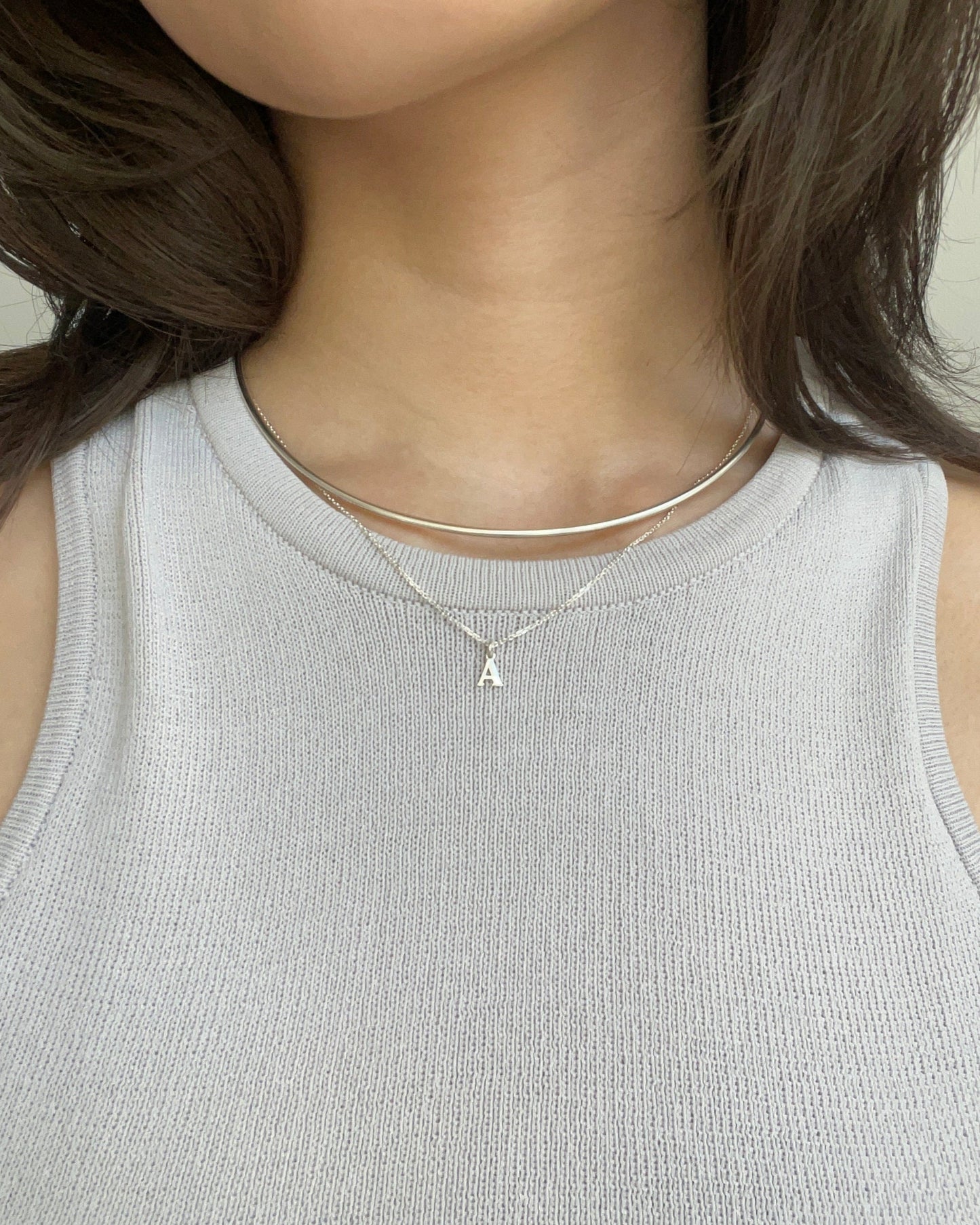 Initial Charm Necklace