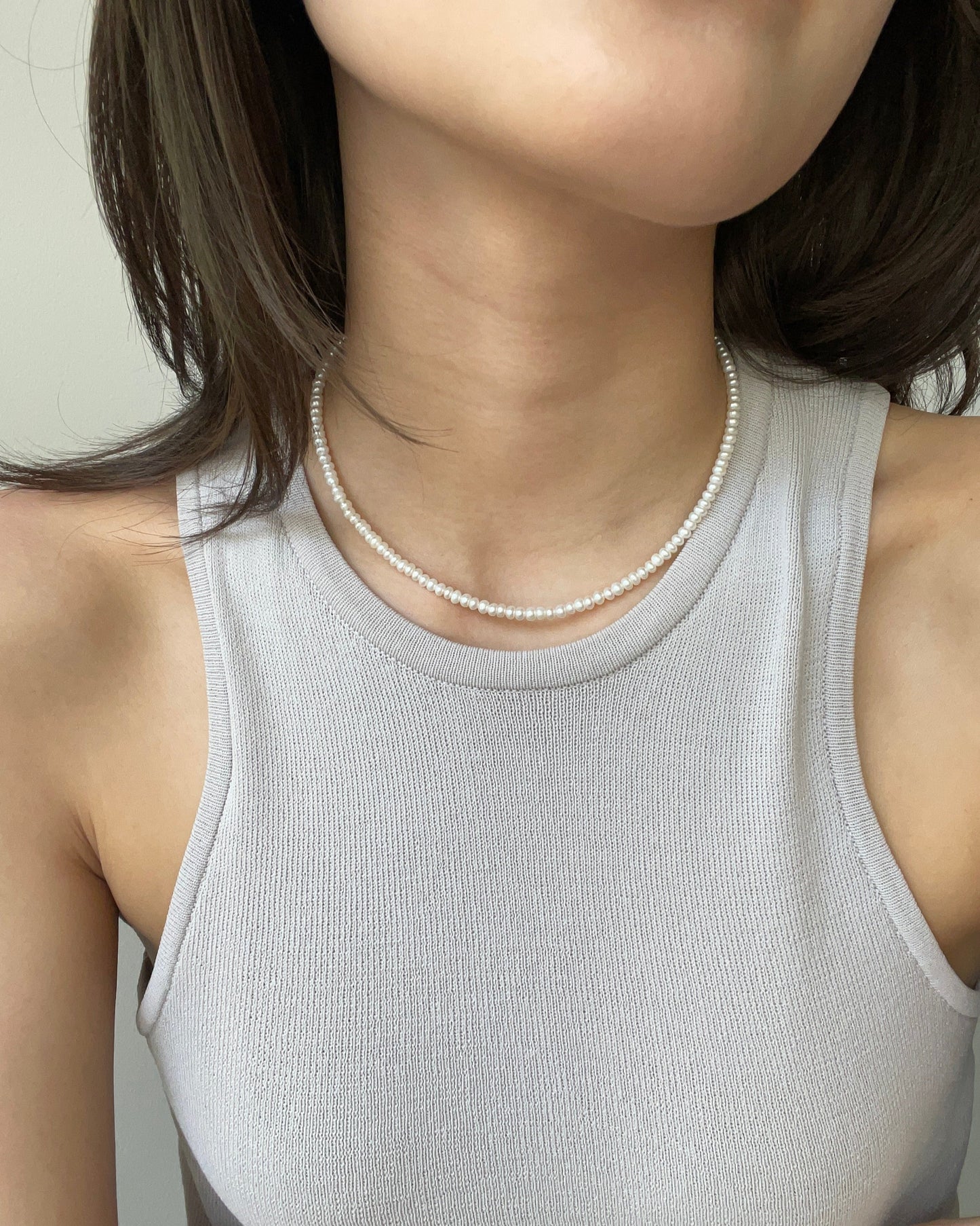 Subtle Pearl Choker