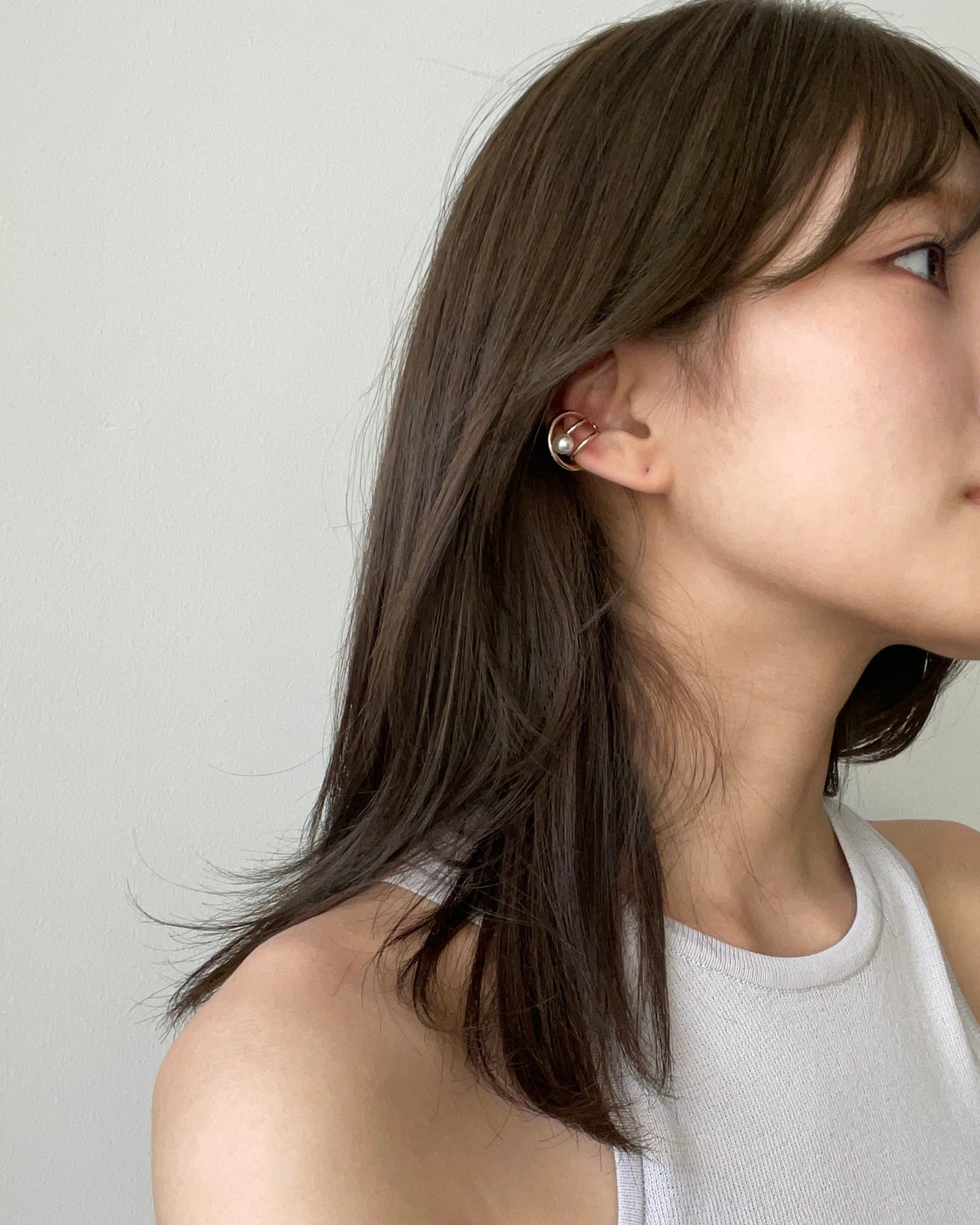 Orbit Pearl Ear Cuff