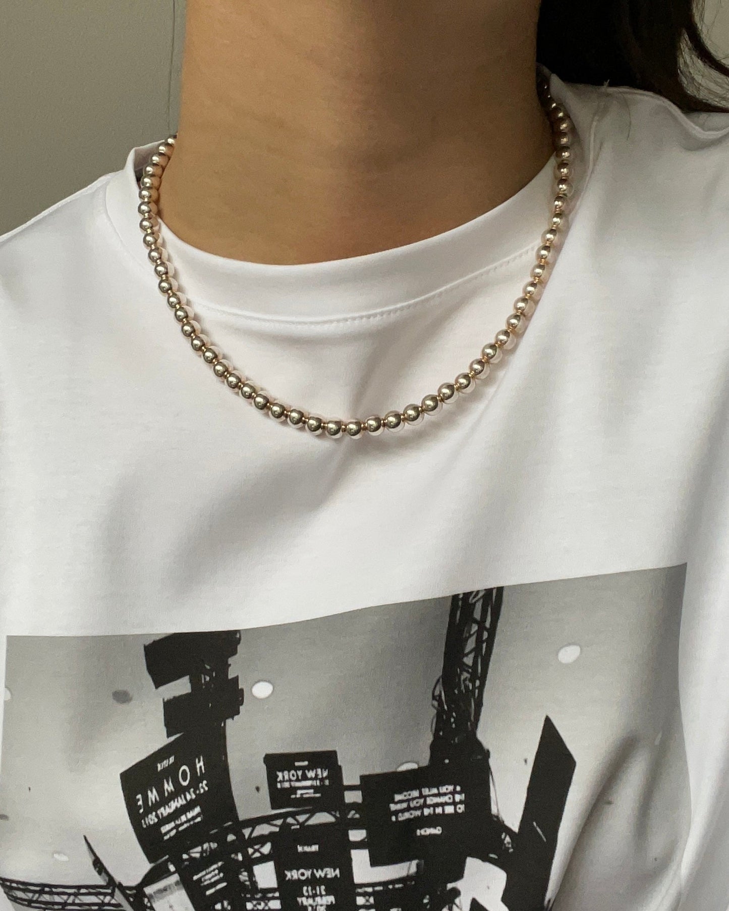 Modern Sphere Necklace