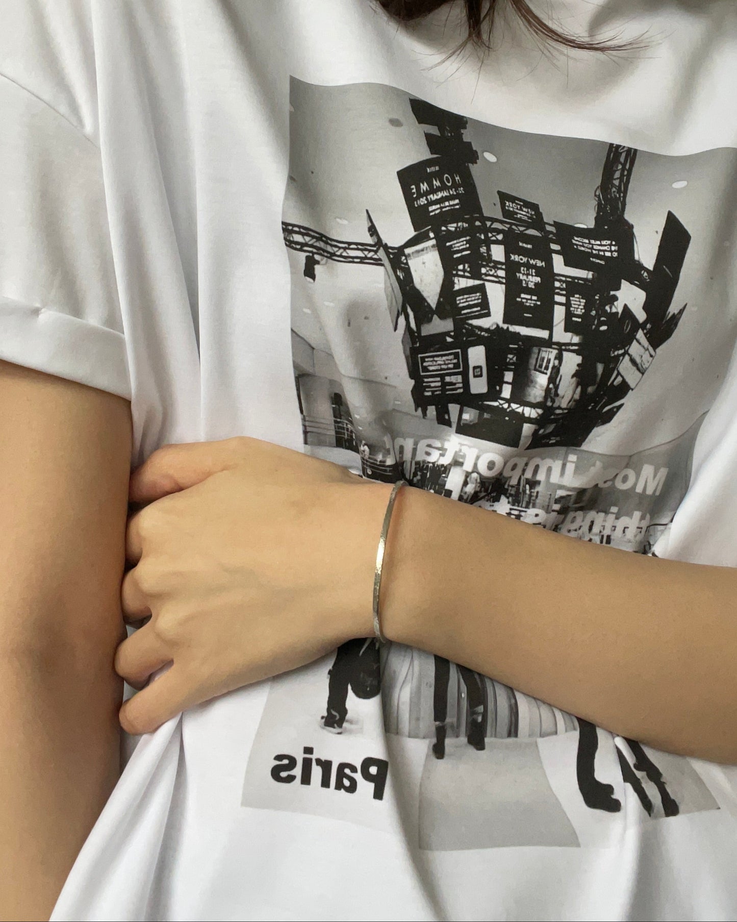 Textured Silver Cuff