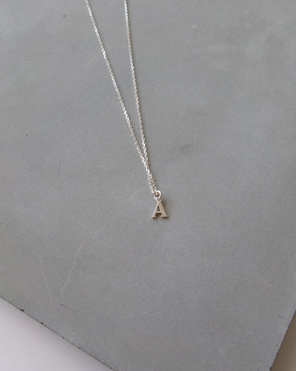 Initial Charm Necklace