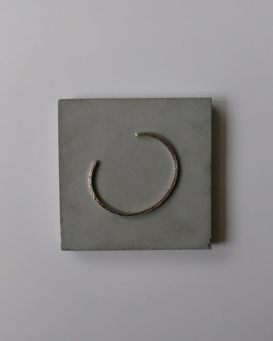 Textured Silver Cuff