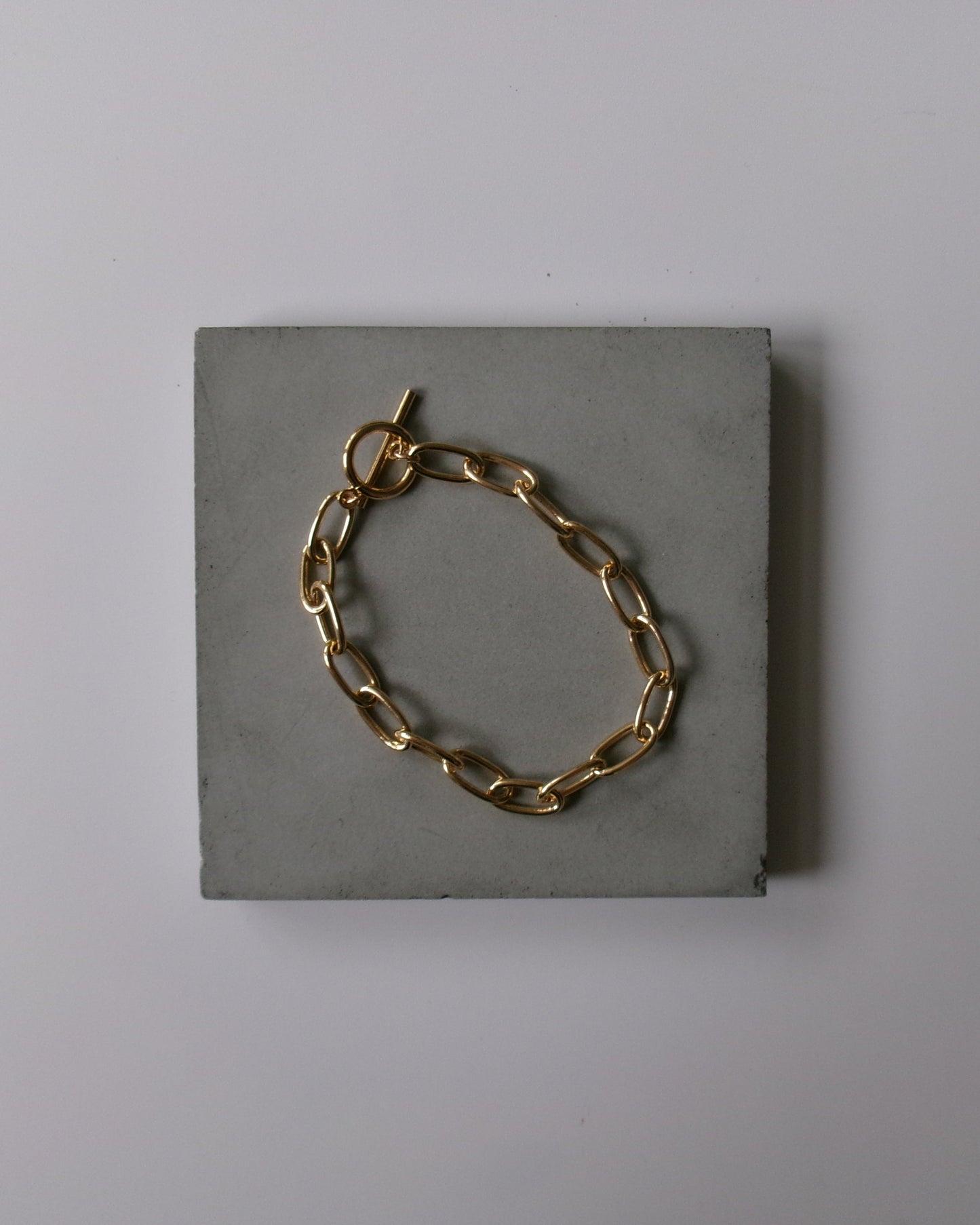 Bold Link Toggle Bracelet