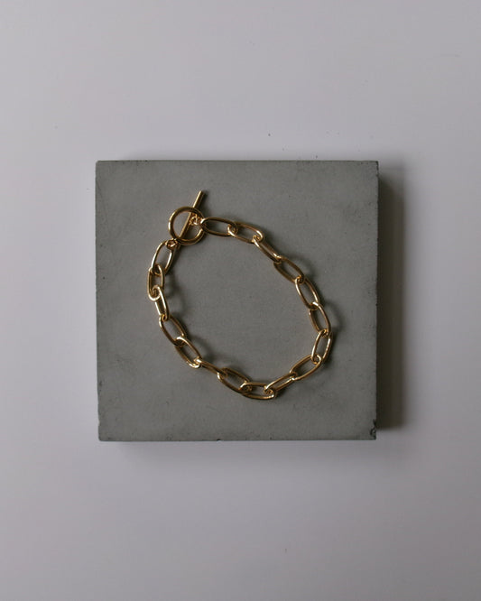 Bold Link Toggle Bracelet