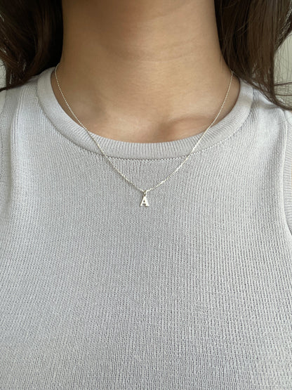 Initial Charm Necklace