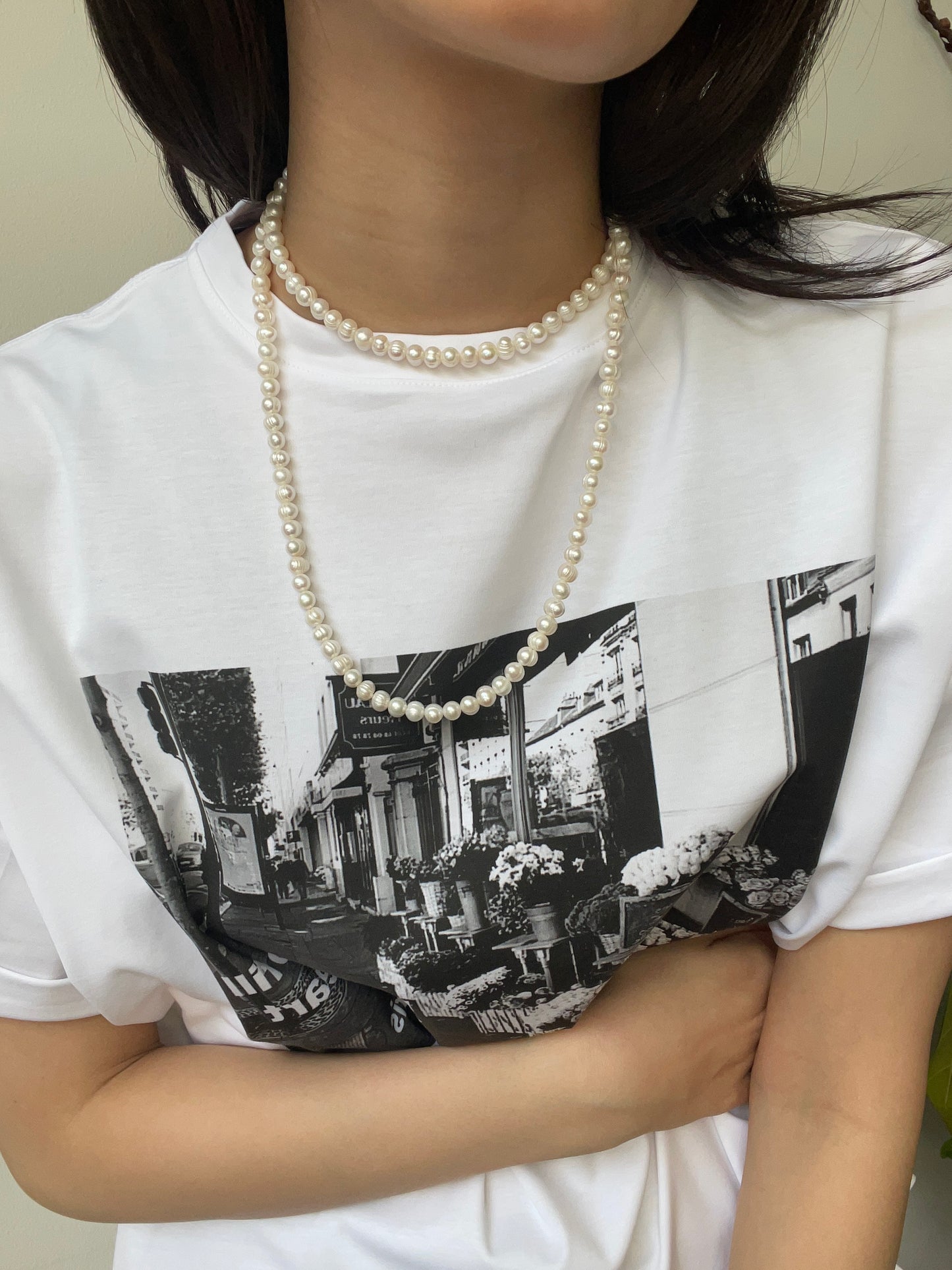 Eternal Glow Pearl Necklace